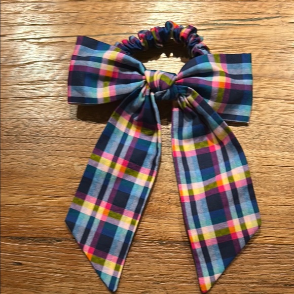 J. Crew Plaid Midi Dress with matching Bucket Hat and Hair tie - Picture 11 of 11